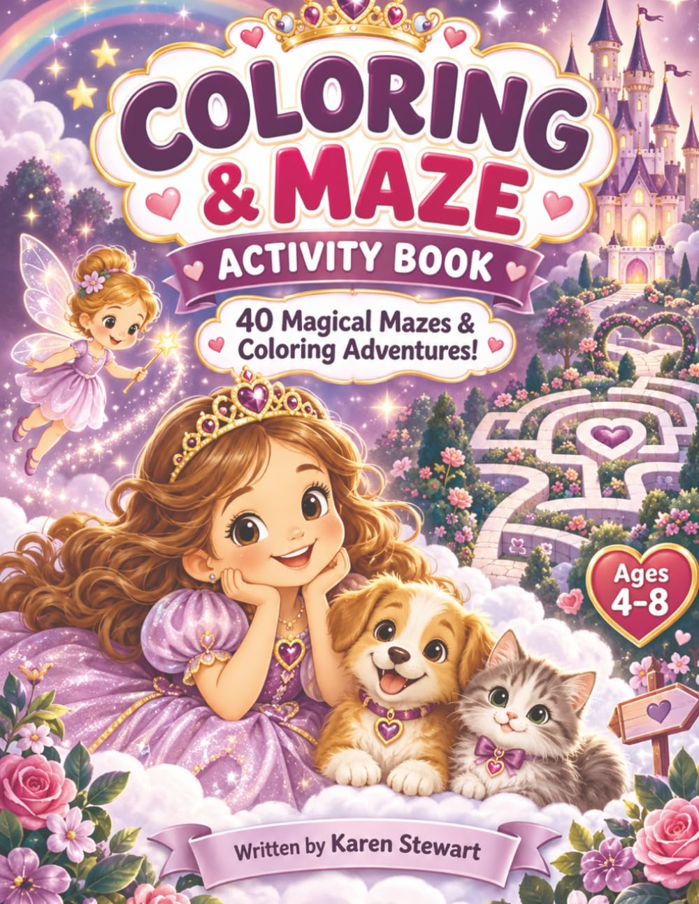 GIRLS COLORING BOOK