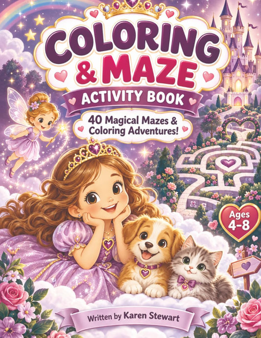 Girls' Coloring Book