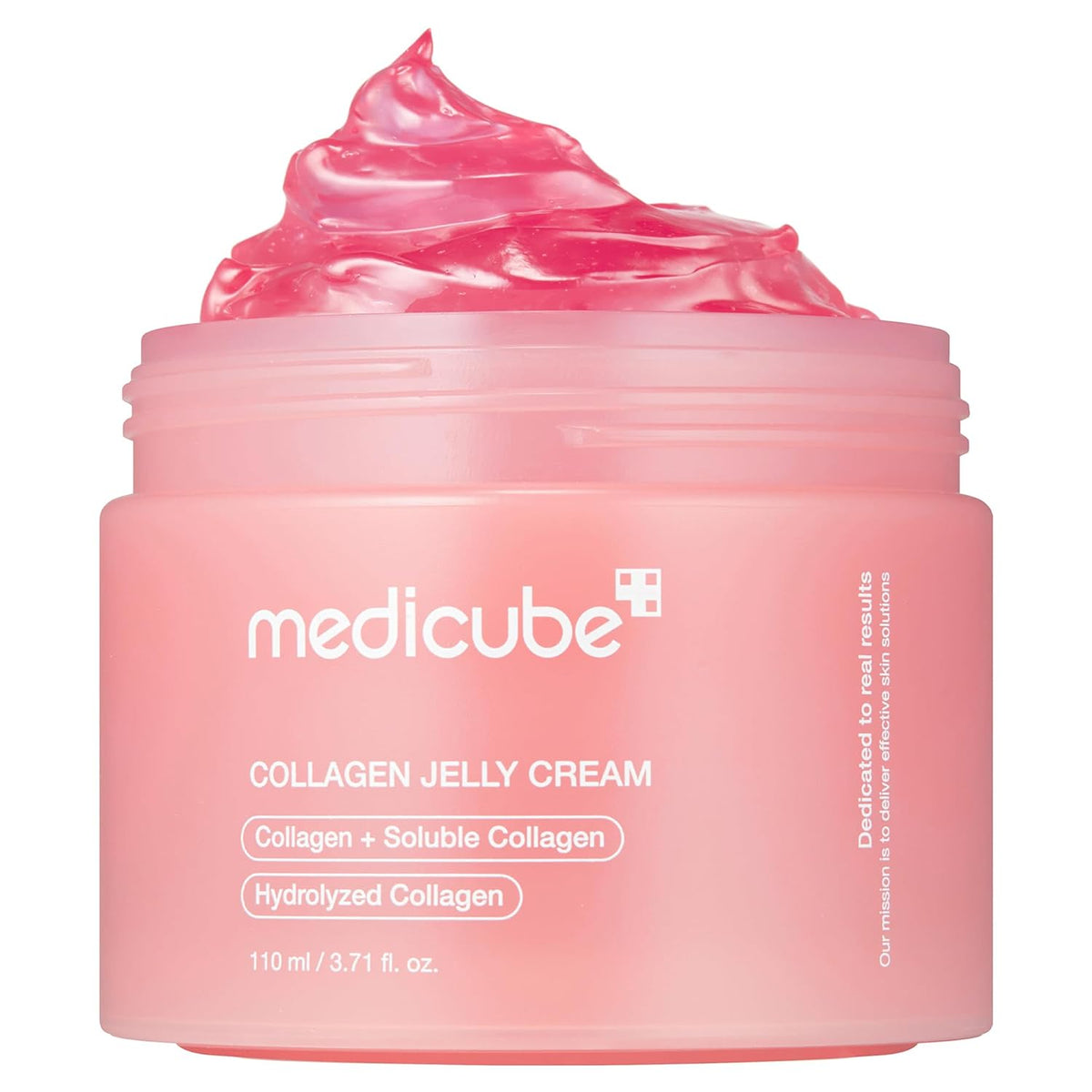 Amazon.com: medicube Jelly Cream with Collagen & Niacinamide, 3.71 fl.oz | Freeze-Dried Hydrolyzed Collagen for Skin Barrier Hydration & 24H Glow - Plumper, Firmer looking skin, 3.71 fl.oz : Beauty & Personal Care