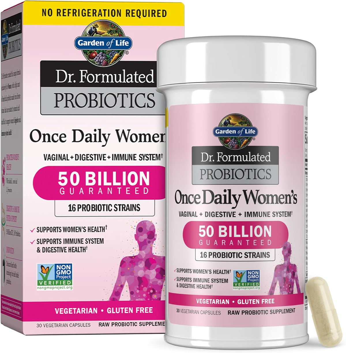 garden of life doctor formulated womens probiotics