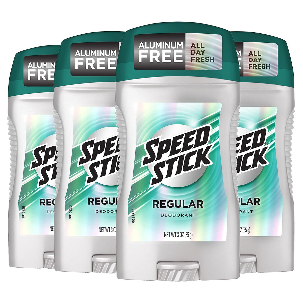 Amazon.com : Speed Stick Aluminum Free Men's Deodorant, Regular, 3 oz (4 Pack) | 24-HR Sweat and Odor Protection, Underarm Antiperspirant for Men, Male Grooming, Everyday Use, Active Lifestyles : Beauty & Personal Care
