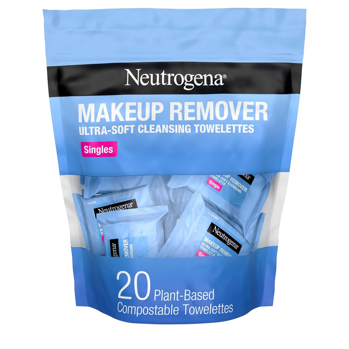 Neutrogena Makeup Remover Wipes, 20 Count