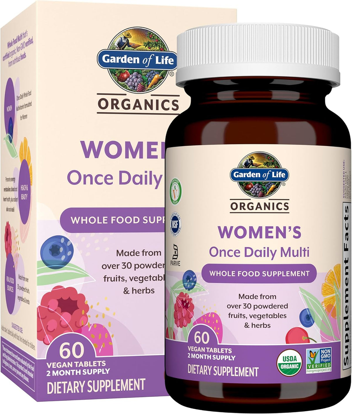 organics women vitamins